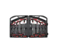 CLES 6 PANS ET TORX AVEC POIGNEE EN T - JEU DE 16 TOURNEVIS EN T
