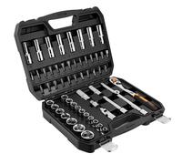 NEO TOOLS Jeu de clés à douilles Haute qualité 58 pièces 1/2" - acier CRV