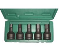 Clés à douille à choc 14-24 mm 3/4" HEX 5 pièces, clés à douille ampoule Jonnesway