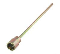 Clés à douille, barre d'extension hexagonale de 19 mm de 300 mm pour perceuse électrique, adaptateur longue portée pour fixations d'angle de caravane, acier à outils (multicolore)