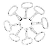Clés d'Armoires Électriques 8 Pièces Clés Triangle Coffret Compteur Gaz Eau | 2 Formes De Clés, Alliage Métallique, Accès Armoires Techniques, Vannes Gaz Eau Électricité