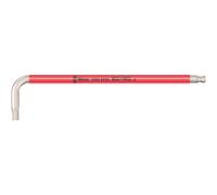 Clés mâles coudées, syst. métrique, acier inoxydable 3950 SPKL Hex-Plus 6,0 rouge WERA - 05022666001