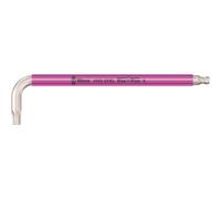 Clés mâles coudées, syst. métrique, acier inoxydable 3950 SPKL Hex-Plus 8,0 rose clair WERA - 05022667001