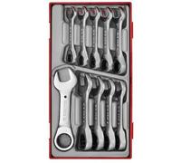 Clés mixtes à cliquet TT1 10 pièces Teng Tools TT6010MRS