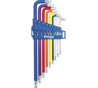 Clés Torx alésées extra longues de TT10 à TT50 - étui de 9 pcs DRAKKAR TOOLS - 68424