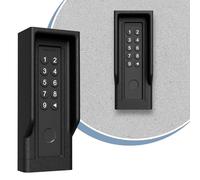 Cleverstation Support mural adapté au Nuki Keypad 2 - Accessoire pour serrure connectée - Cadre pour lecteur d’empreintes pour entrée intelligente - Noir