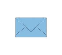 Paquet de 20 enveloppes Pollen 90x140mm 120g/m2 - Bleu
