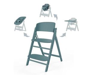 CLICK&FOLD 4in1 SET | Évolutif, de 0 mois à 99 ans, avec Bouncer Nest, Baby Set, plateau, siège ergonomique, bois de hêtre