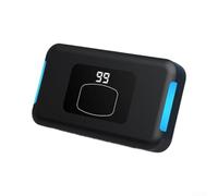 Clicker sans fil, télécommande de présentation portable avec simulation de doigt, écran compact pour réunions et conversations (contrôleur à 1 clic)