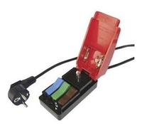Cliff CL1860 Adaptateur de mesure Prise mâle coudée + contact de protection - connexion rapide