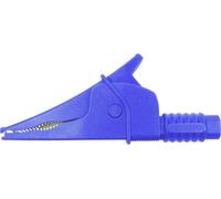 Cliff Croc Clip Pince crocodile de sécurité enfichable 4 mm CAT III 1000 V bleu