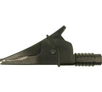 Cliff Croc Clip Pince crocodile de sécurité enfichable 4 mm CAT III 1000 V noir