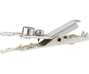 Cliff FCR7911Y Pince crocodile argent Plage de serrage max.: 25.4 mm Longueur: 68.6 mm 1 pc(s)