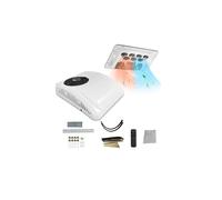 Clim de toit pour Fourgon 12V/24V - Groupe froid compact réversible - Mode silencieux pour nuit - Télécommande et installation facile - Economie d’énergie(24V)