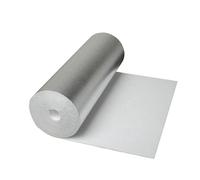 CLIMAPOR Isolant sous papier peint contrecollé alu - polystyrène - 5 m x 0,5 m x ~4 mm - 8 rouleaux (~ 20 m2)