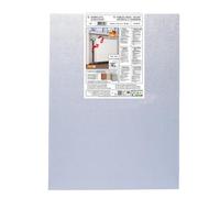 CLIMAPOR Panneau isolant polystyrène réflecteur - contrecollé alu sur 2 faces - séparation chaud-froid - 0,8 m x 0,6 m x 10 mm - 6 panneaux (~ 2,88 m2)