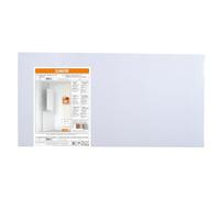 CLIMAPOR Panneau isolant XPS avec primaire - polystyrène - épaisseur 7mm - 1 m x 0,5 m x 7 mm - 2 sachets (~ 8 m2)