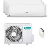 Climatisation Hisense Trial Split 3AMW62U4RJC 9000 BTU + 9000 BTU - WiFi inclus - Nouveau 2022