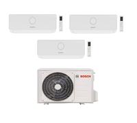 Climatisation tri split BOSCH 6,2 KW réversible + trois unités intérieures 2000W BOSCH R32