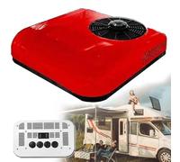 Climatiseur 12 V/24 V, climatiseur pour Camping-Car, unité sur Le Toit, pour Camion, Camping-Car, Bateau, Automobile, Camping-Car, remorque de Voyage, blanc-12 V