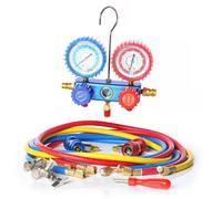 Climatiseur 2 voies pour R134a R22 R12 R502 SET 3 tuyaux + valise