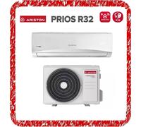 Ariston 3381413 Prios R32 9000 Btu Climatisation Monosplit Wi-Fi Ready Blanc 80,5 x 19,4 x 28,5 cm