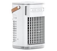 Climatiseur, Batterie Intégrée Rechargeable, Rafraîchisseur D'Air Évaporatif Portable avec Télécommande, Arrêt Automatique Après 7