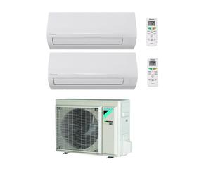 Climatiseur Bi split Daikin 2MXF40A + 2 unités réversible CTXF25C R32