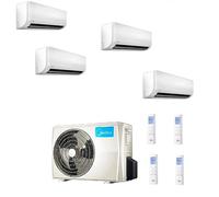 Climatiseur Climatiseur QuadRI 9+9+12+12 Midea EXTREME EXCLUSIVE WI FI prêt R32 U.E. M4OE-28HFN8-Q FULL DC Inverter
