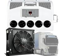 Climatiseur de camion 12 V/24 V, mini unité AC divisée, climatiseur électrique à faible bruit, refroidissement rapide pour semi-camion, camping-car, véhicule de construction, grue, tracteur