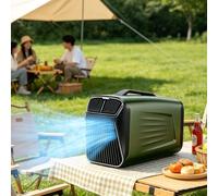 Climatiseur de camping portable 4 en 1, avec refroidissement, séchage, ventilateur, sommeil, capacité de refroidissement 5 200 BTU, réglage du vent à 5vitesses