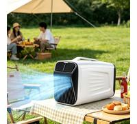 Climatiseur de camping portable 4 en 1, avec refroidissement, séchage, ventilateur, sommeil, capacité de refroidissement 5 200 BTU, réglage du vent à 5vitesses