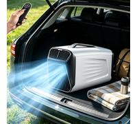 Climatiseur de camping portable 5200BTU, mode veille silencieux 45dB, avec télécommande, for chambre à coucher et petits espaces