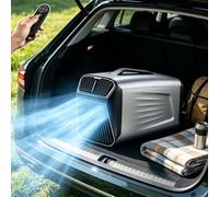 Climatiseur de camping portable 5200BTU, mode veille silencieux 45dB, avec télécommande, for chambre à coucher et petits espaces