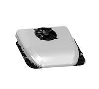 Climatiseur de stationnement pour remorque de Camping-Car Portable DC 12 V 24 V à Profil Bas intégré pour Un Refroidissement Rapide Un Fonctionnement Fluide (Blanc, 12 V)