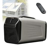 Climatiseur de tente portable 4 en 1, capacité de refroidissement de 5200BTU, avec commandes conviviales via télécommande ou panneau, for le camping en extérieur et en intérieur