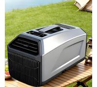 Climatiseur de tente portable, déshumidificateur à refroidissement rapide, unité AC de camping mobile avec télécommande, climatisation silencieuse pour petites pièces, maison pour animaux de compagnie
