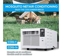 Climatiseur de tente portable électrique, 110V/220V/50Hz, 550W, climatiseur de pièce, mini climatiseur de voyage pour caravane, accessoires de camping-car