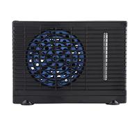 Climatiseur de voiture 12 V, mini refroidisseur d'air portable, ventilateur de refroidissement à eau, unité de climatisation de fenêtre de voiture pour l'été et les zones sèches