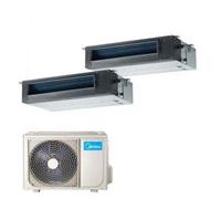 Climatiseur double canal 9+12 MIDEA DC Inverter R-32 WI FI READY.M20-18FN8 Ligne 2023