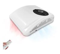 Climatiseur électrique de toit pour stationnement 12V pour VR 8800BTU - Unité DC 12 volts pour autocaravane, camping-car, utilitaire, bateau et remorques - Chauffage et refroidissement