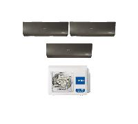 Climatiseur Haier flexis plus 9000+9000+12000 noir