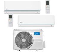 Climatiseur Midea Dual Split Inverter série EVOLUTION 9+12 avec M2OG-14HFN8-Q R-32 Wi-Fi READY A++A+