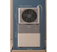 Climatiseur Midea PortaSplit | 12 000 BTU | 3,5 kW | Fonctionnement en mode refroidissement et chauffage ️