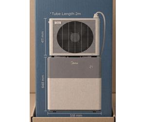 Climatiseur Midea PortaSplit | 12 000 BTU | 3,5 kW | Fonctionnement en mode refroidissement et chauffage ️