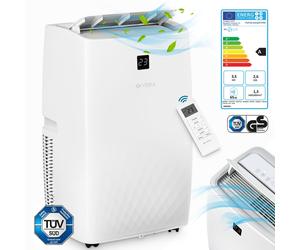Climatiseur mobile 12000 BTU/h (3.500 Watt) - Climatiseur mobile 4in1 avec WiFi/App Réfrigérant monobloc - Télécommande, minuterie 24h, déshumidificateur