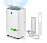 Climatiseur mobile - 12000 BTU - Télécommande - 4 en 1 (clim/vent/déhumi/auto) - Monobloc