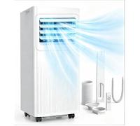 Climatiseur mobile 4 en 1 9000 BTU, adapté aux pièces de 450 pieds carrés