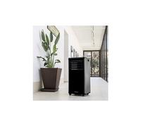 Climatiseur mobile 4 en 1 avec fonction climatisation,chauffage,ventilation,déshumidification 9000 btu noir