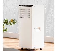 Climatiseur Mobile 7000 BTU, Mobile Klimageräte Avec Tuyau d’évacuation, Climatiseur Mobile Silencieux <50 DB Pour Pièce 30-40 M², 4-En-1 : Refroidissement, Déshumidification, Ventilation, Follow Me